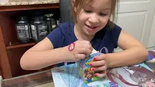 Kay unboxes a Super Mario Wonder Ball