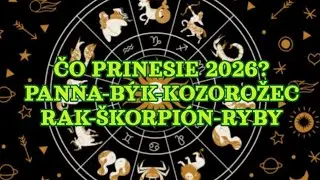 🌈⏳️🩷☀️🔎HOROSKOP 2026 - PANNA-BÝK-KOZOROŽEC-ŠKORPIÓN-RAK-RYBY🔎☀️🩷⏳️🌈