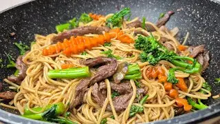The Best Beef Stir-Fry Noodles Recipe (EASY & DELICIOUS!)
