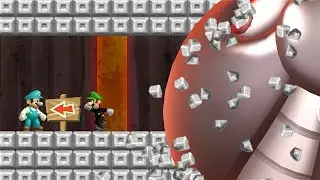 New Super Mario Bros. Wii Larsenv Collection - Walkthrough -  #08