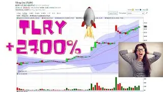 Акции TLRY (опционы) СНОВА растут на сумасшедшие 2700%!