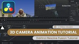 Master Smooth 3D Camera Animation | DaVinci Resolve Fusion Tutorial