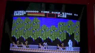Vs. Castlevania Review - Konami 1987 - Nintendo Vs. - Vs. Top Gun conversion