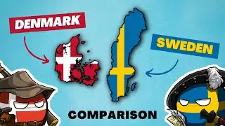 Denmark and Sweden Compared