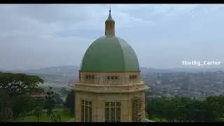Bah&aacute;'&iacute; Temple in Uganda | Aerial Views | Bahai