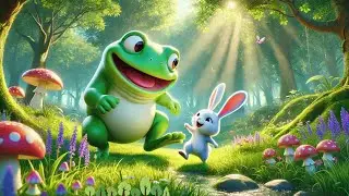 Forest Friends: Frog and Squirrel's Playtime Adventure 🎶 | Children's Music