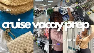 Prepping for My First Cruise | Carnival Cruise Prep + Hair & Lash Appointment | Shopping Haul