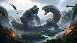 Monster Planet | King Kong vs TitanoboaThe Ultimate Giant Monster Showdown