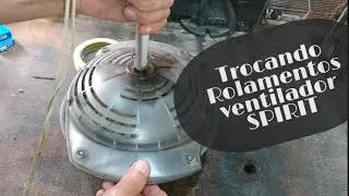 Ventilador  de teto Spirit trocando os rolamentos