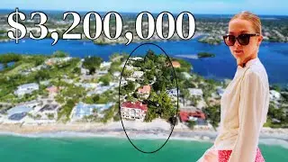 INSIDE A $3.2M BEACHFRONT ESTATE | The World Renowned Casey Key, Florida
