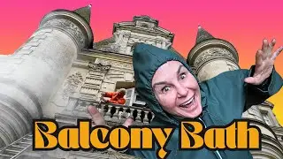 Chateau Balcony Gets a Much Needed Bath