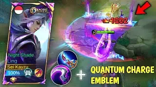 Try This New Ling Burst Item Build! Ling Penetration item + Quantum Charge Emblem? - Mobile Legends