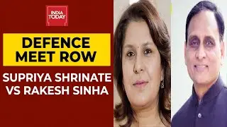 Defence Meet Row: Congress Leader Supriya Shrinate & BJP MP Rakesh Sinha Take Jibes At Each Other