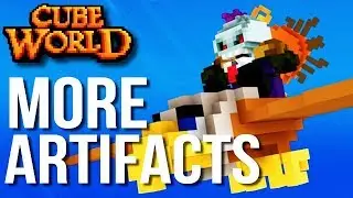 Cube World - EVEN MORE ARTIFACTS | Let's Play Cube World 2019 [Co-Op] | Episode #22