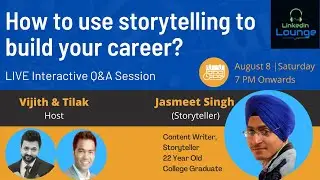 How to use storytelling to build your career?