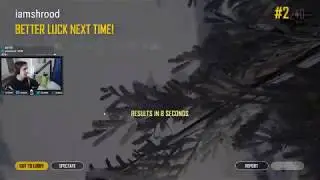 SHROUD: FUNNY MOMENTS PUBG  - THE SNOW MAP!