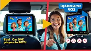 5 Best Dual Screen Portable DVD Players for Car in 2025
