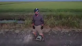 Sunrise Onewheel Sesh, Rice Fields of Richvale CA