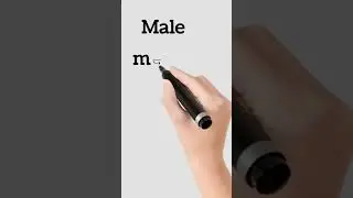 Male meaning in hindi || #vocabulary ||#shorts
