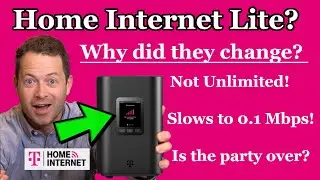 ✅ О, НЕТ, лимит данных! T-Mobile Home Internet Lite &mdash; новый тарифный план &mdash; сотовая связь 5G по в...