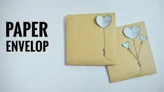 Super Easy Origami Envelop[without Glue]/DIY Origami Envelop/Mini Origami Envelop