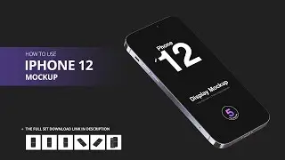iPhone 12 Mockup for Photoshop