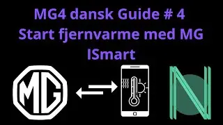 MG4 dansk Guide #4 - Start fjernvarme med MG ISmart App