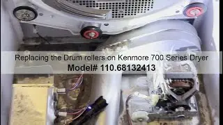 Dryer Repair - Kenmore 700 Series Squeaky Drum roller bearings