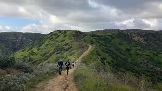 Kids hike 12 miles. From Rocky Peak to Las Llajas Canyon, Simi Valley.