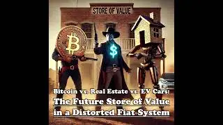 Bitcoin vs. Real Estate vs. EV Cars: The Future Store of Value in a Distorted Fiat System