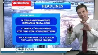 January 26, PM Weather Video Forecast