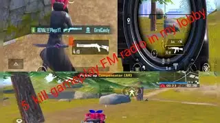 Rank push lobby All in livik full havey gameplay and FM radio in my lobby