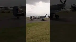 Mk. IX Spitfires MH434 & MH415 taxi