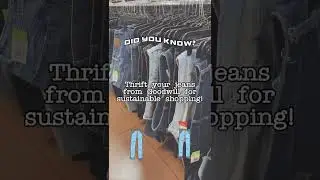 Sustainable Denim @ Goodwill
