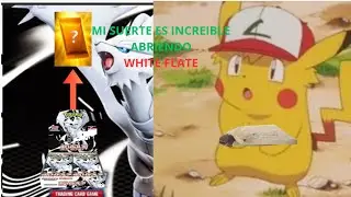 Anboxing White flate Pok&eacute;mon ( Mi suerte no es normal)😎😱💥