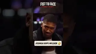 Anthony Joshua rips Deontay Wilder 😂 #boxing #anthonyjoshua #funny