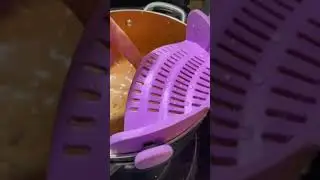 Kitchen Gizmo Snap N Strain Pot and Pasta Strainer - Adjustable Silicone Clip On Strainer Review