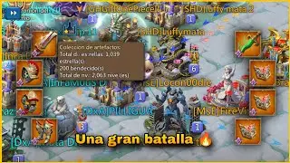 Lords Mobile - Rally Trap de [DxA] en acci&oacute;n contra gremio que usa BOT de spam