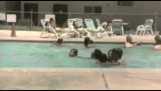 Las Vegas Motel Pool 1987