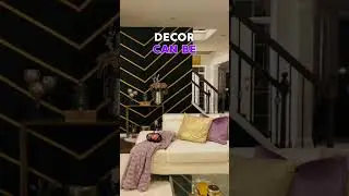 SATISFYING Black and Gold D&eacute;cor: Oh WAIT There's MORE! #shorts #painter #interiordesign