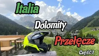 Włoskie Alpy-Dolomity i ich przełęcze motocyklem 2025.Passo Giovo|Pordoi|Gardena|Sella|Costalunga|