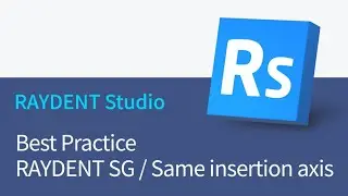 Best Practice - RAYDENT SG / Same insertion axis