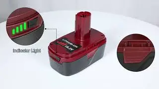 19.2 V 6.5Ah Lithium ion C3 Battery Pack for Craftsman DieHard XCP