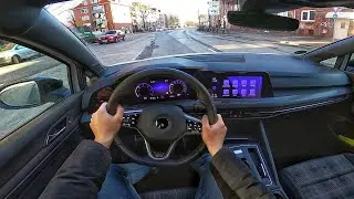 2021 VW Golf 8 GTD - pov test drive