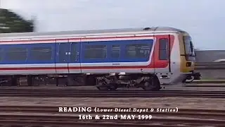 BR in the 1990s Reading (Lower Diesel Depot & Station) in May 1999