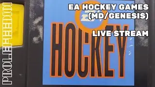 EA Hockey Games (MD/GENESIS) - Live Stream