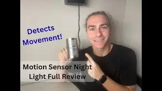 GE Motion Sensor Night Light Review - Watch Before Buying!