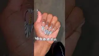 New year nails 💅🏿 shein press on nails #presson #pressonnails #sheinnails