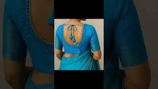 💜👉Trending & Stylish Blouse Back Neck Design  new sleeves design #trending #shorts #pritiboutique 🎉
