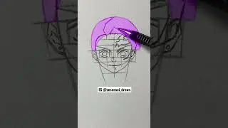 Draw Tanjiro #demonslayer